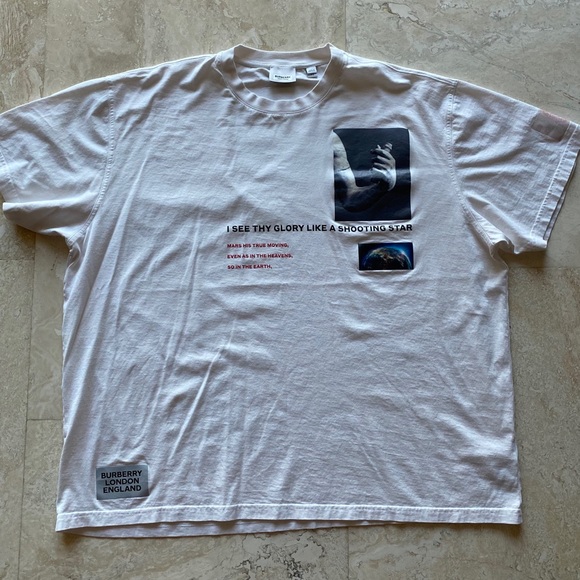 burberry graphic tee